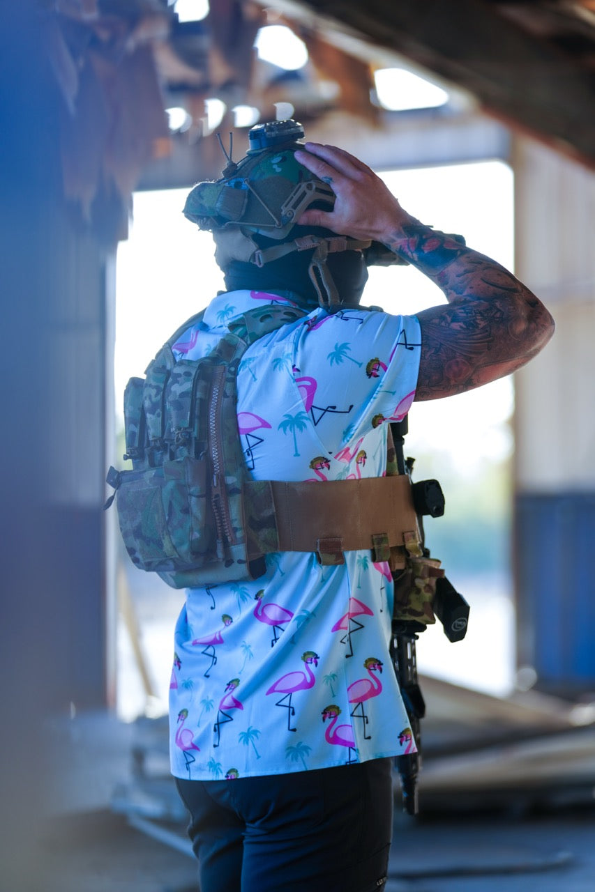 Flamingo Team Six Button-up