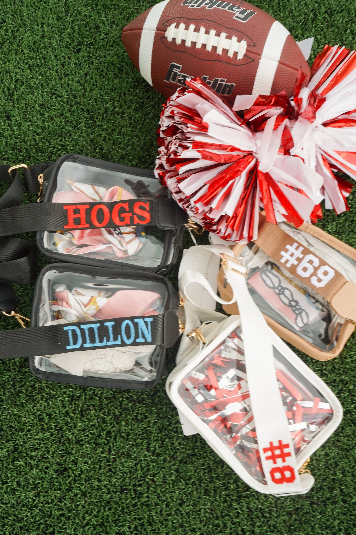 Clear Gameday + Concert Purse | Customizable