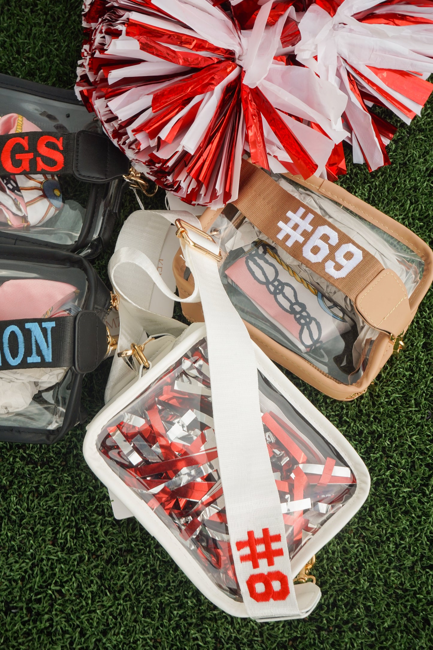 Clear Gameday + Concert Purse | Customizable