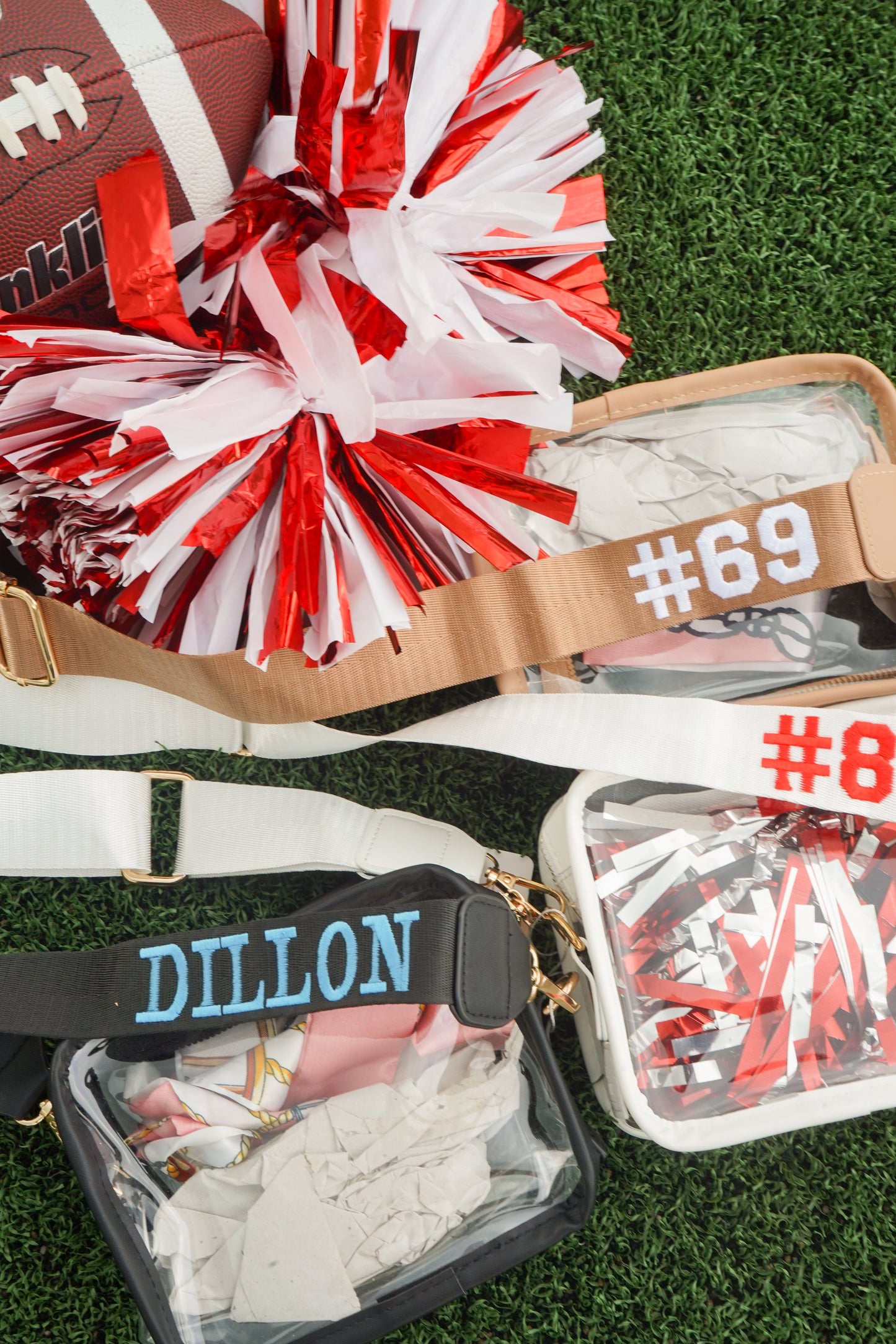 Clear Gameday + Concert Purse | Customizable