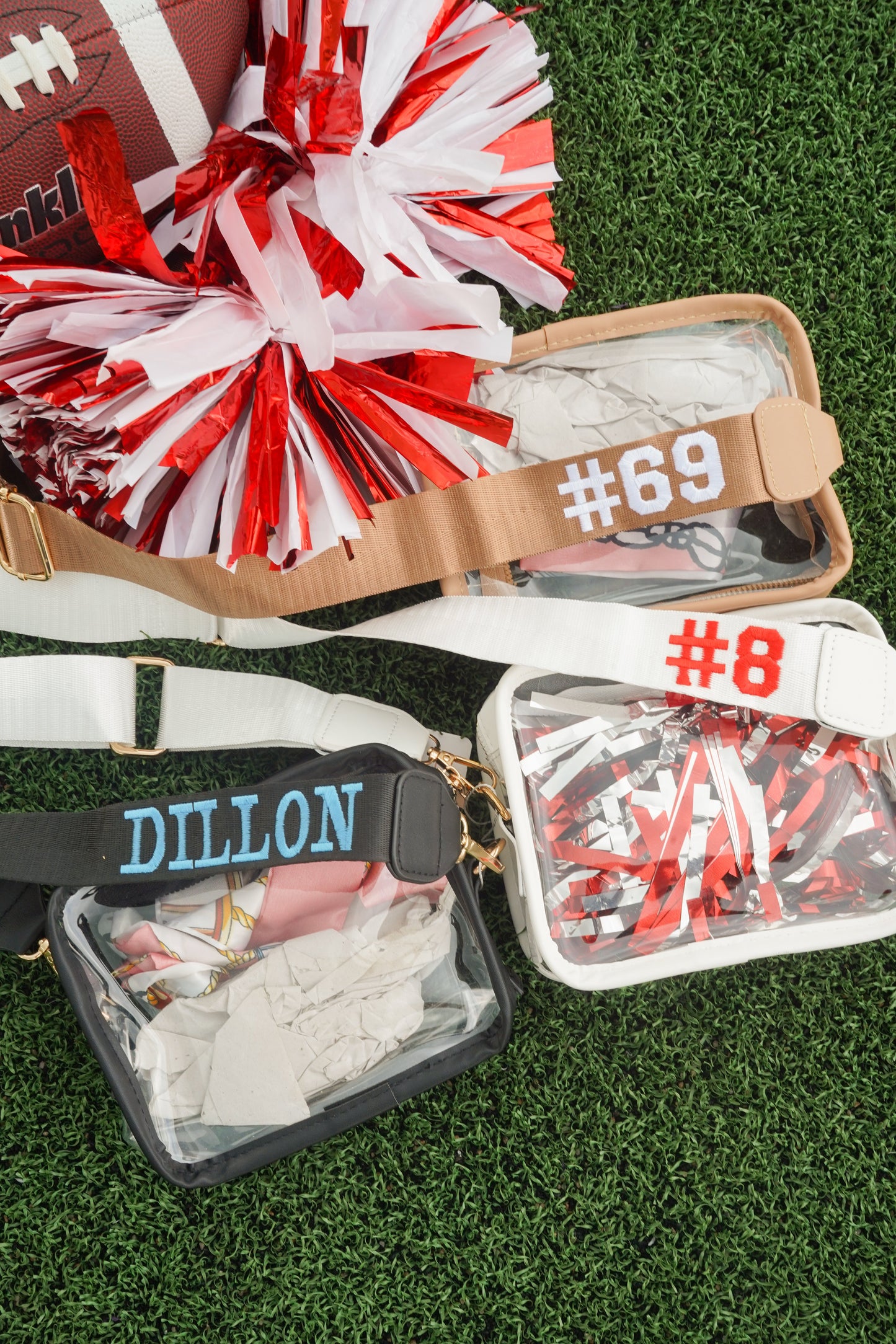 Clear Gameday + Concert Purse | Customizable