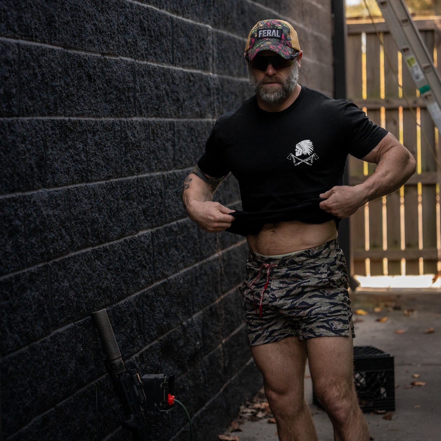 Feral Patch RipStop Tactical Mesh Snapback Hat