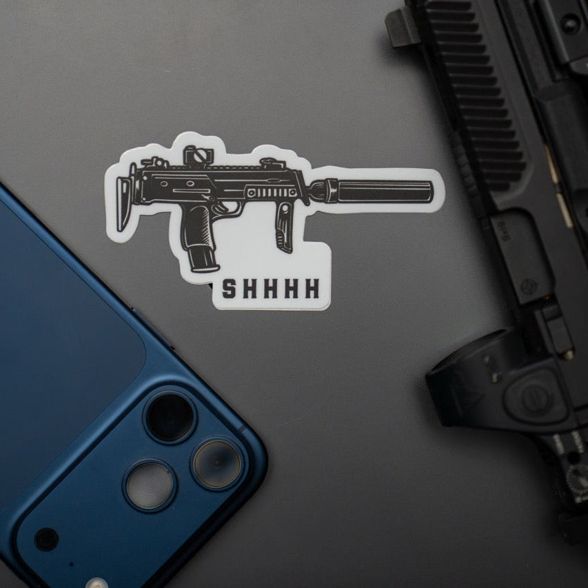 Shhhh Sticker