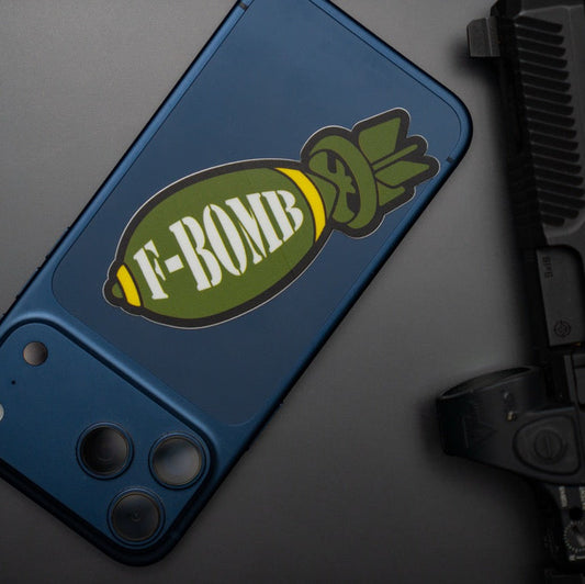 F Bomb Sticker