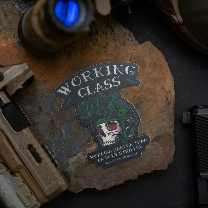 Working Class Sticker