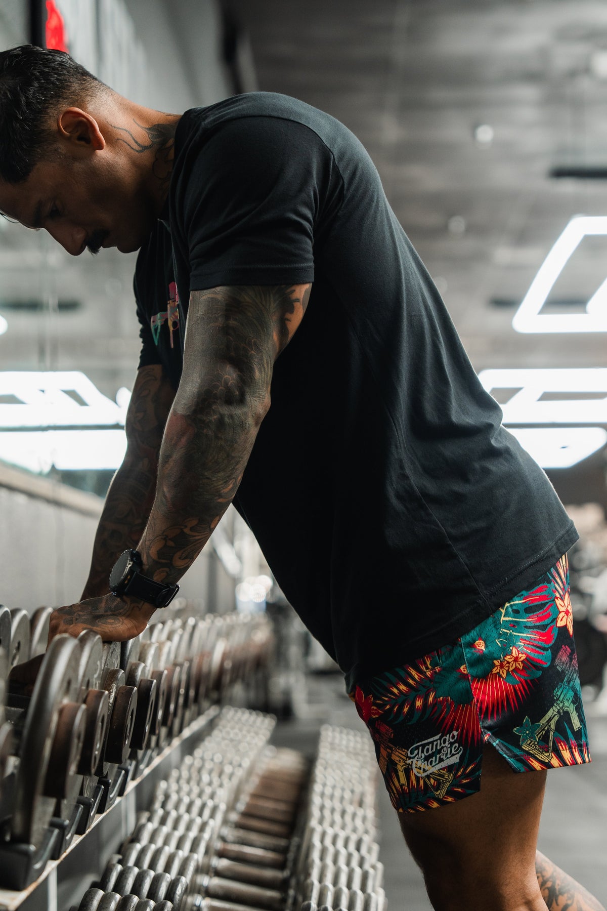 Men's Mesh Lifestyle Shorts | 5.5"- Tropical Assassin
