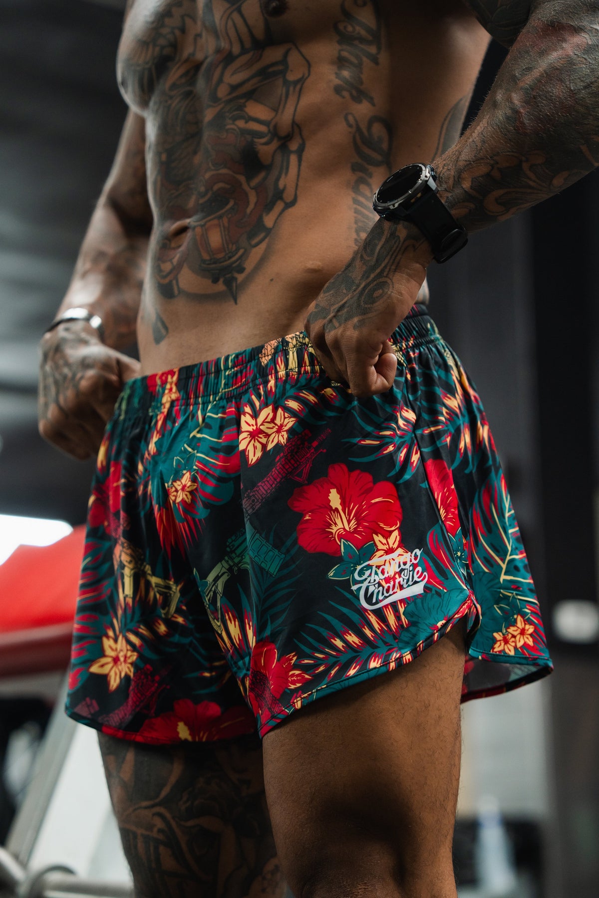 Men's Silkie Shorts | 2.5"- Tropical Assassin