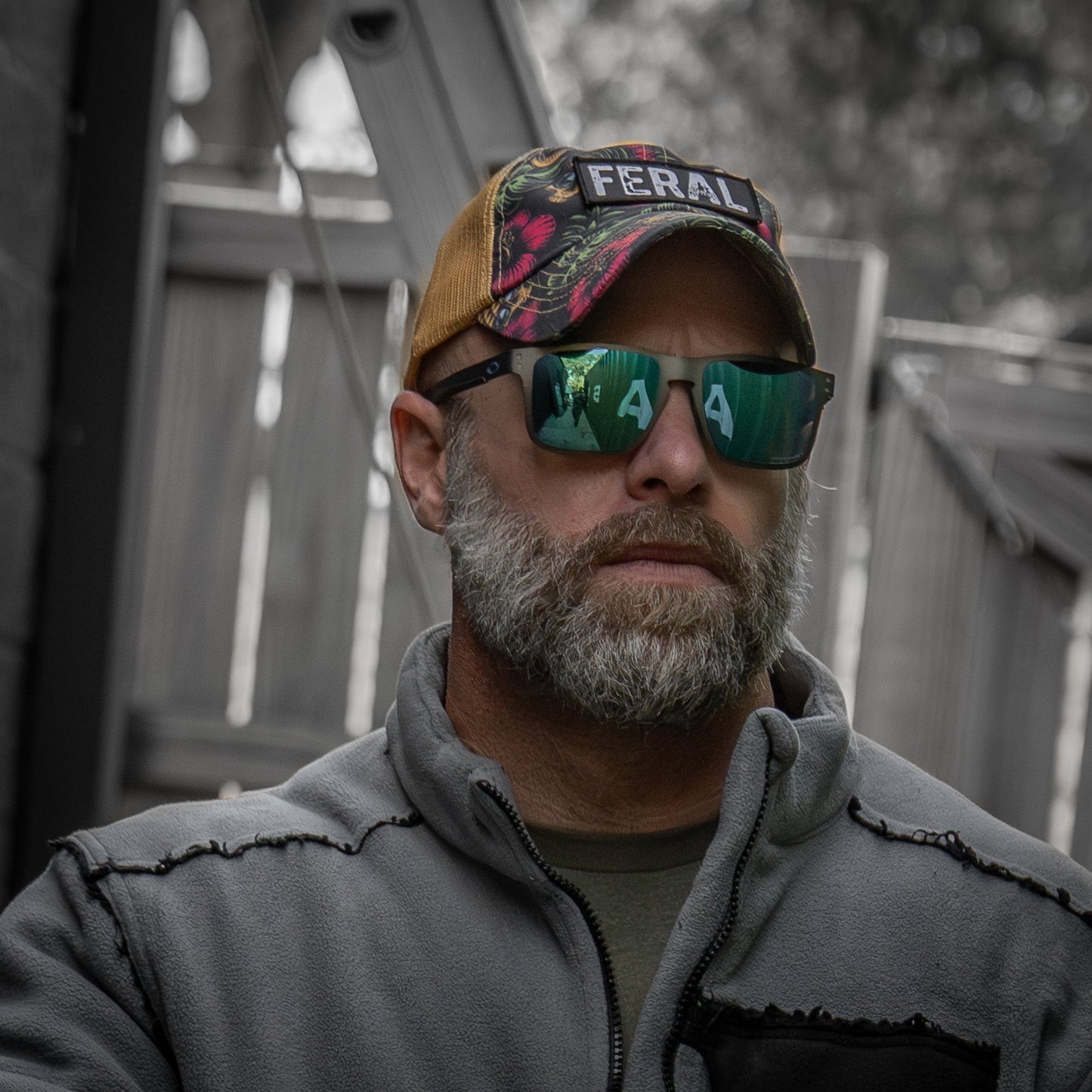 Feral Patch RipStop Tactical Mesh Snapback Hat