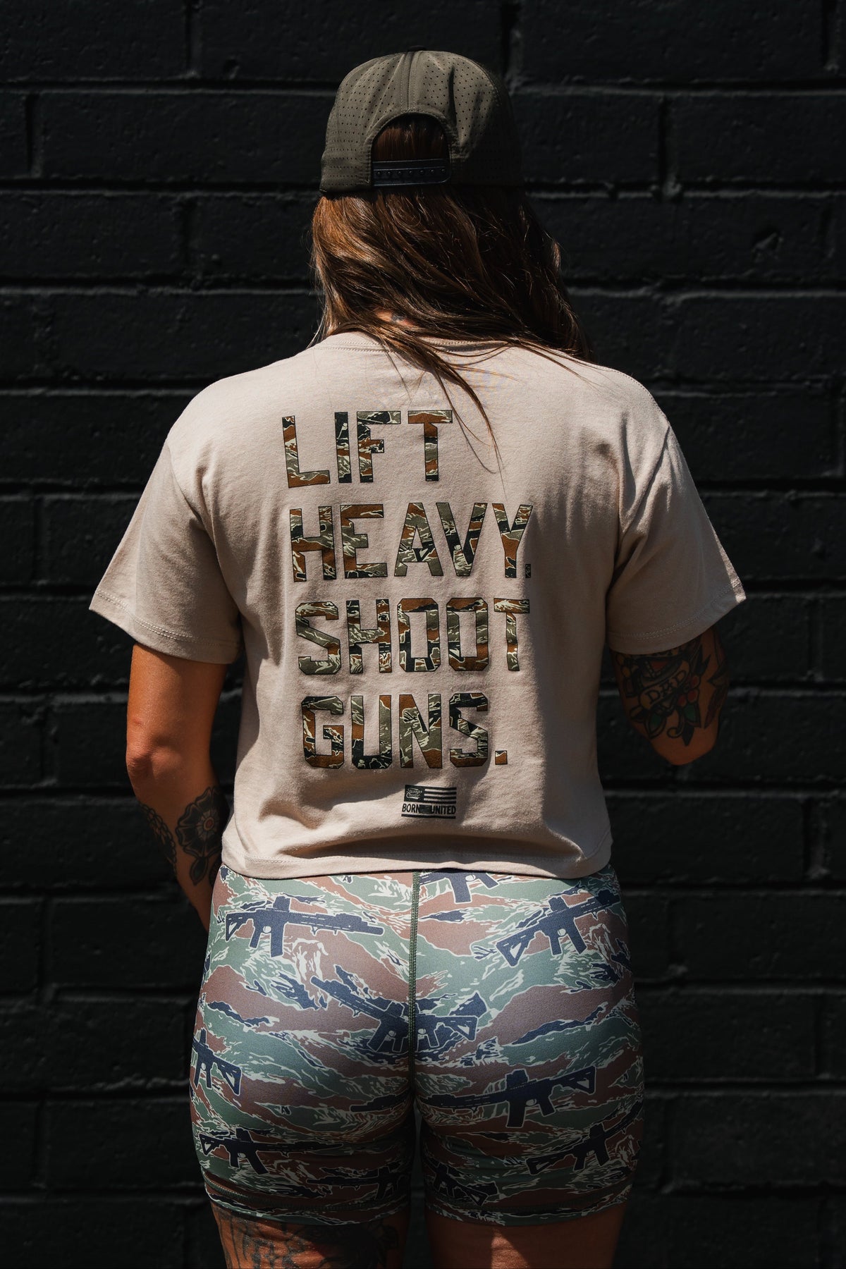 Stripes & Snipes LHSG - Women's Crop Tee