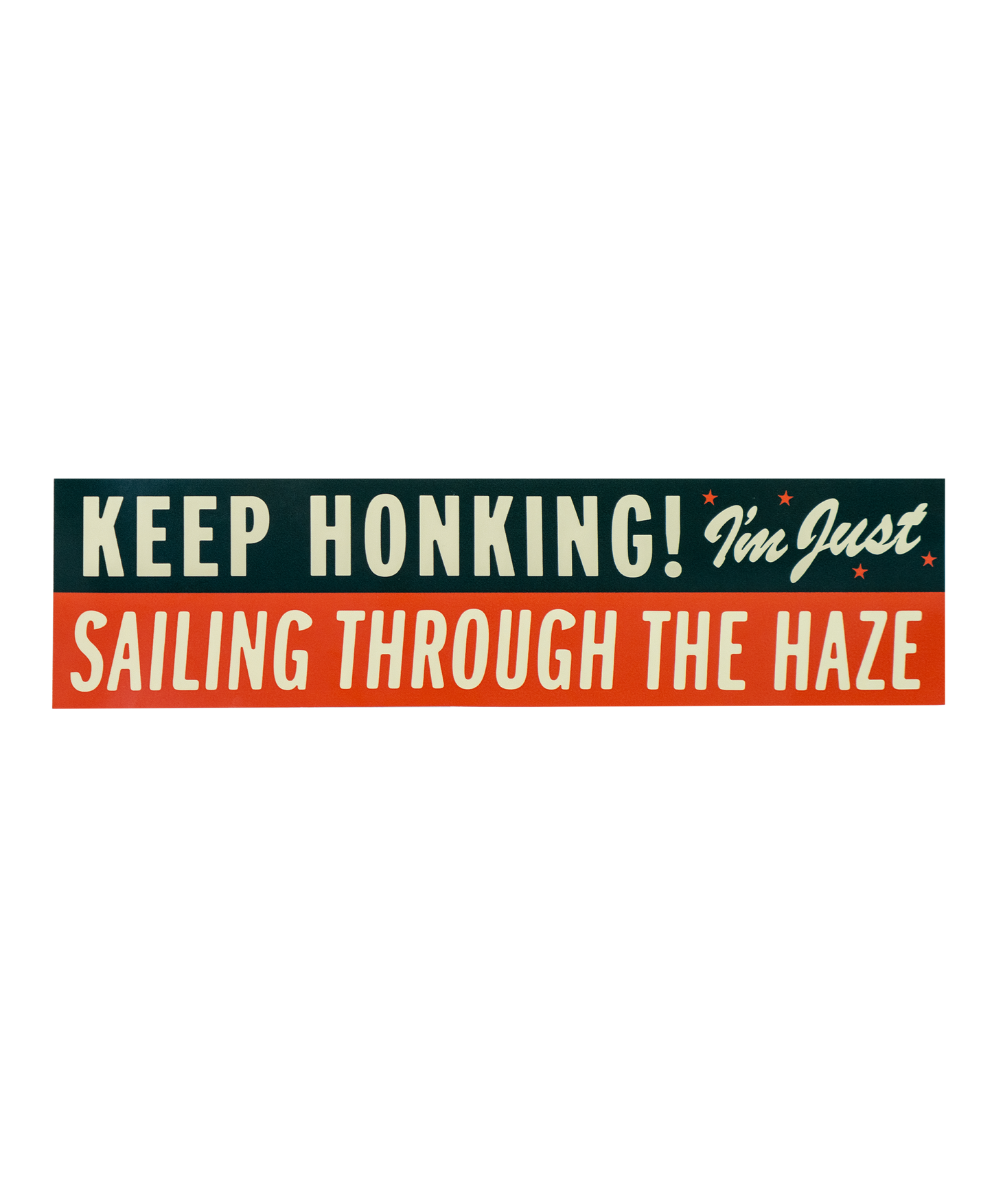 Keep Honking! Bumper Sticker  • Billy Strings x Oxford Pennant