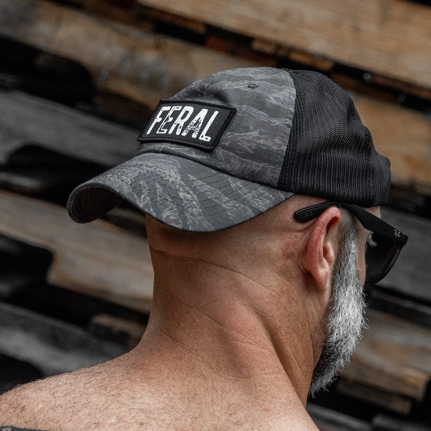 Feral Patch RipStop Tactical Mesh Snapback Hat