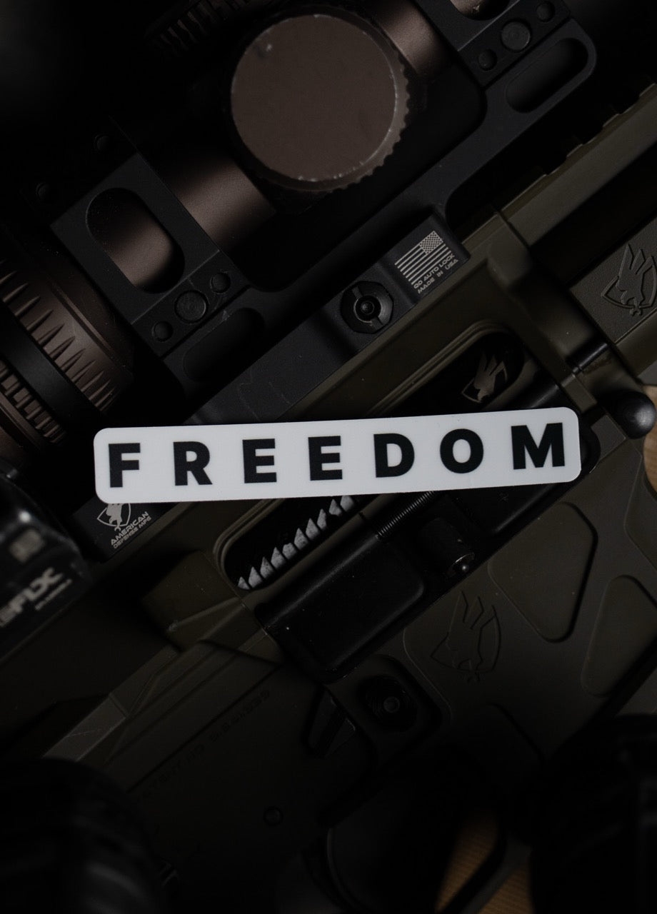 Freedom Sticker
