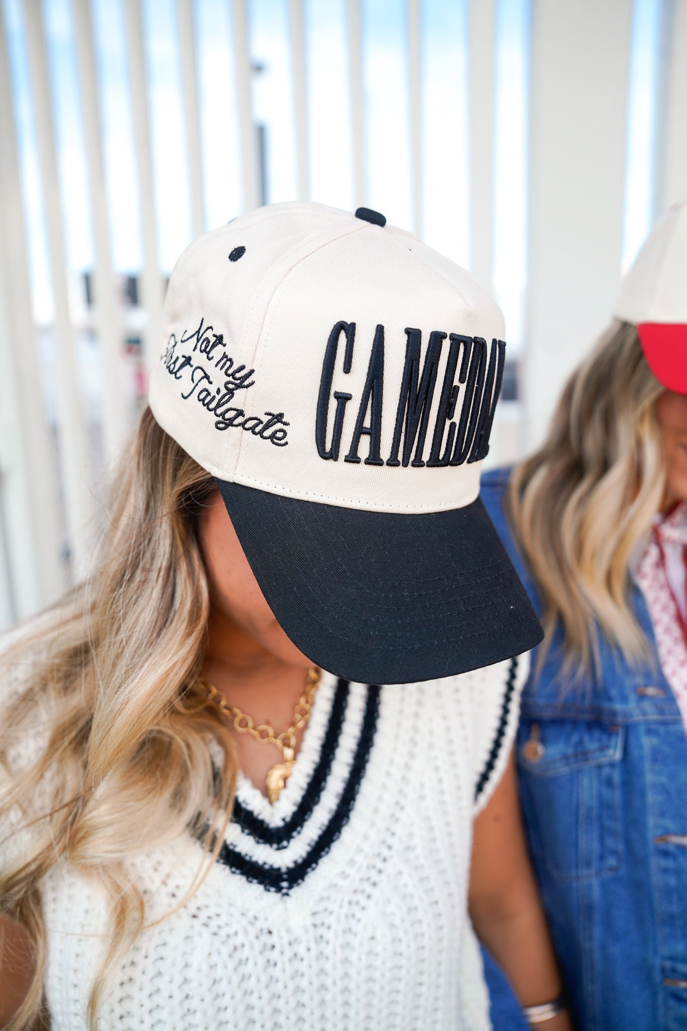 GAMEDAY. - Not My First Tailgate Vintage Trucker Hat