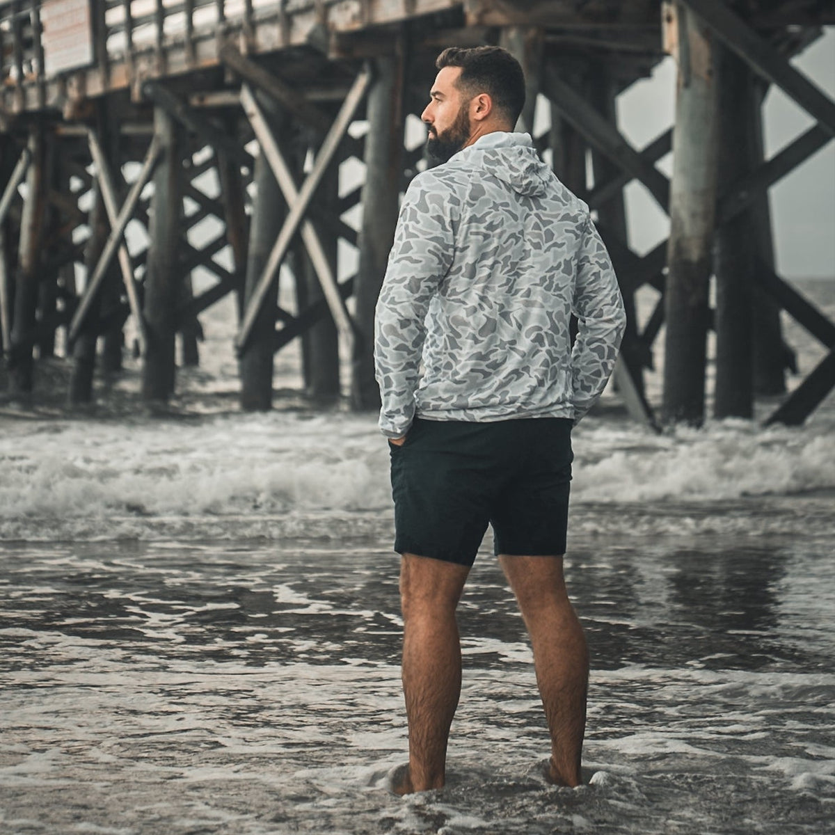 Performance Hoodie - Ghost Camo