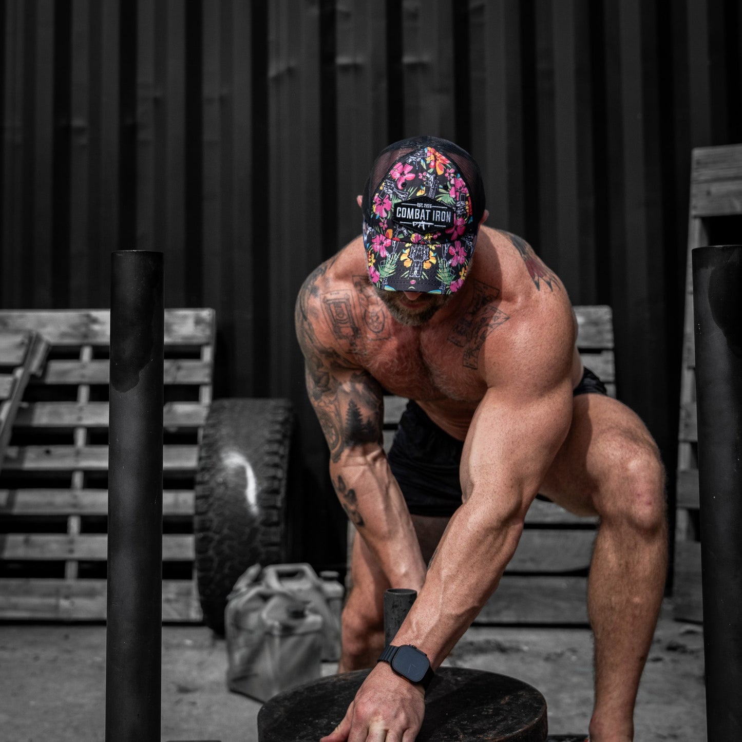 Original AR  Patch Tactical Ripstop Mesh Snapback Hat