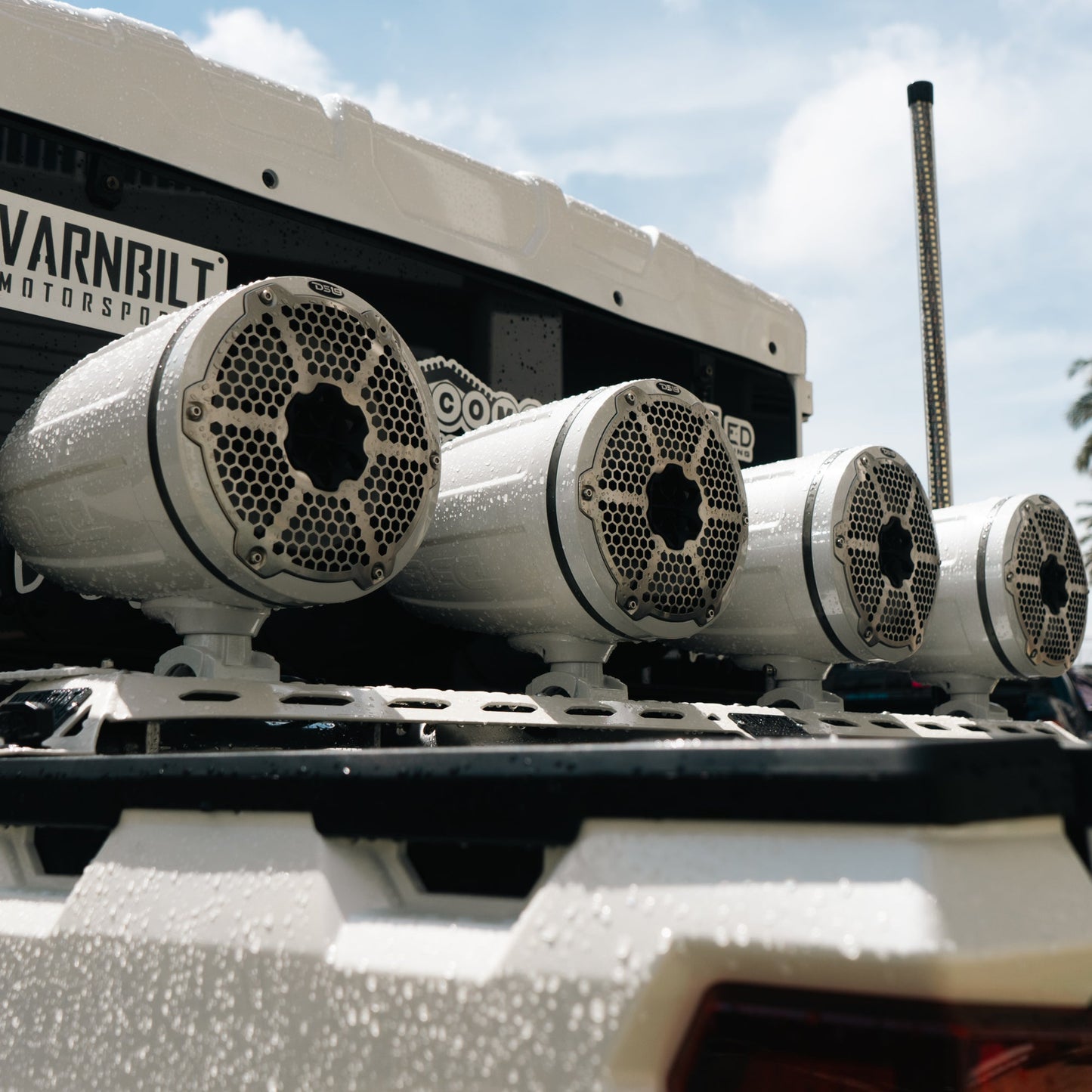 NXL 8" Marine and Powersports Towers LED RGB Lights 125 Watts Rms