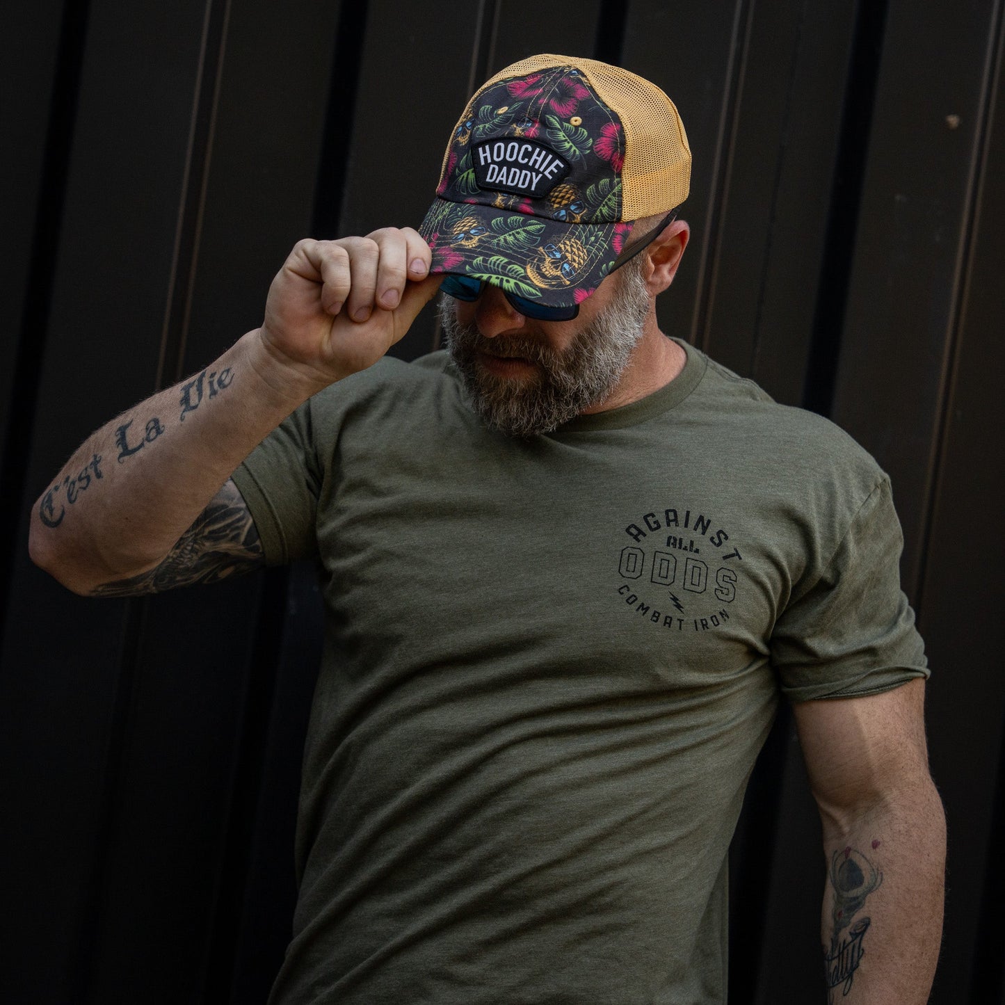 Ripstop Hoochie Daddy Arched Patch Low Profile Snapback Hat