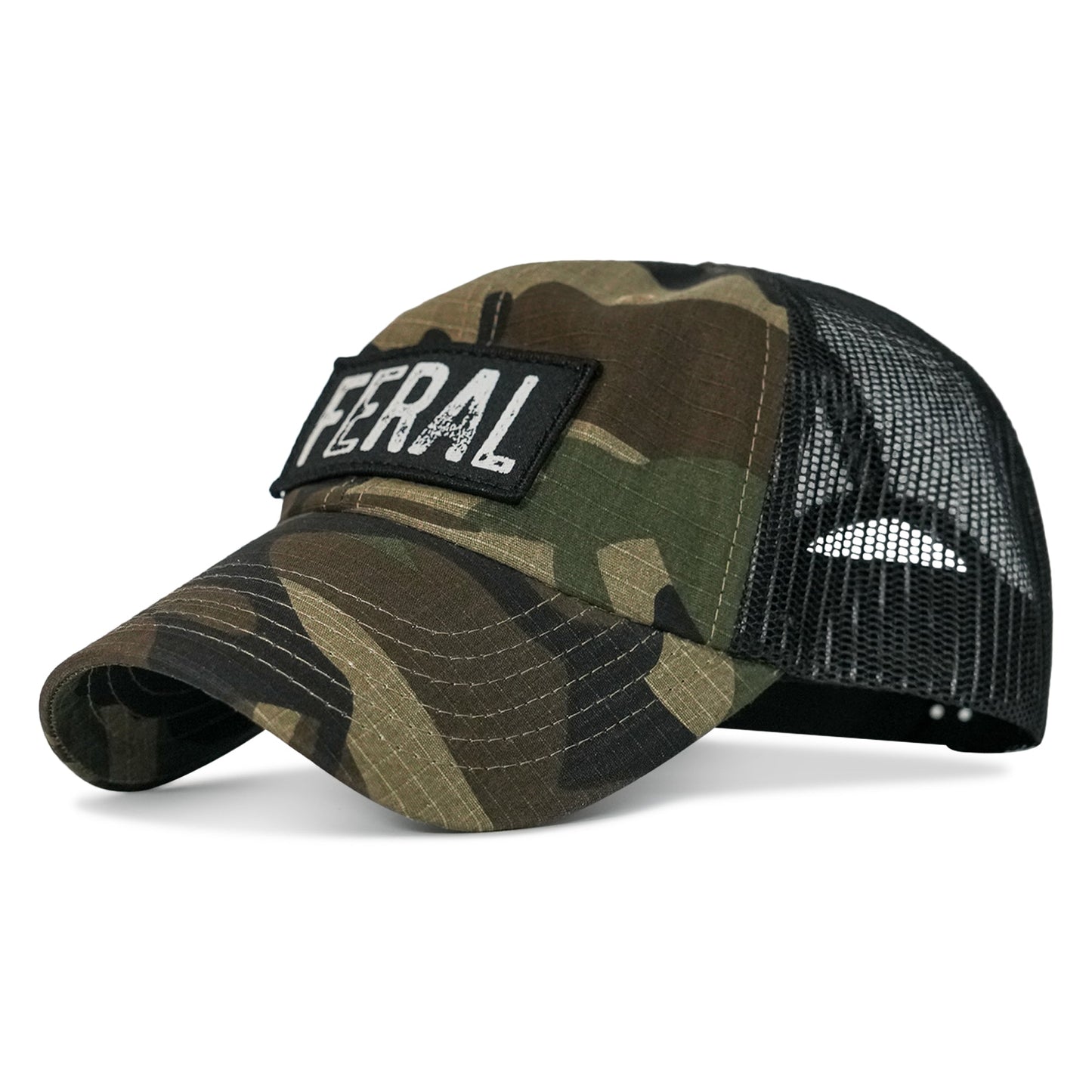 Feral Patch RipStop Tactical Mesh Snapback Hat
