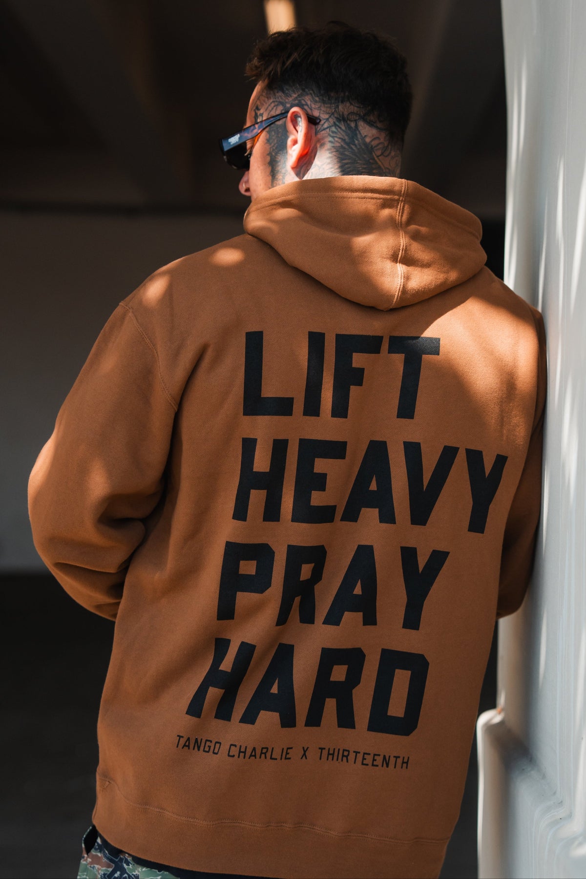 Lift Heavy. Pray Hard. - Hoodie