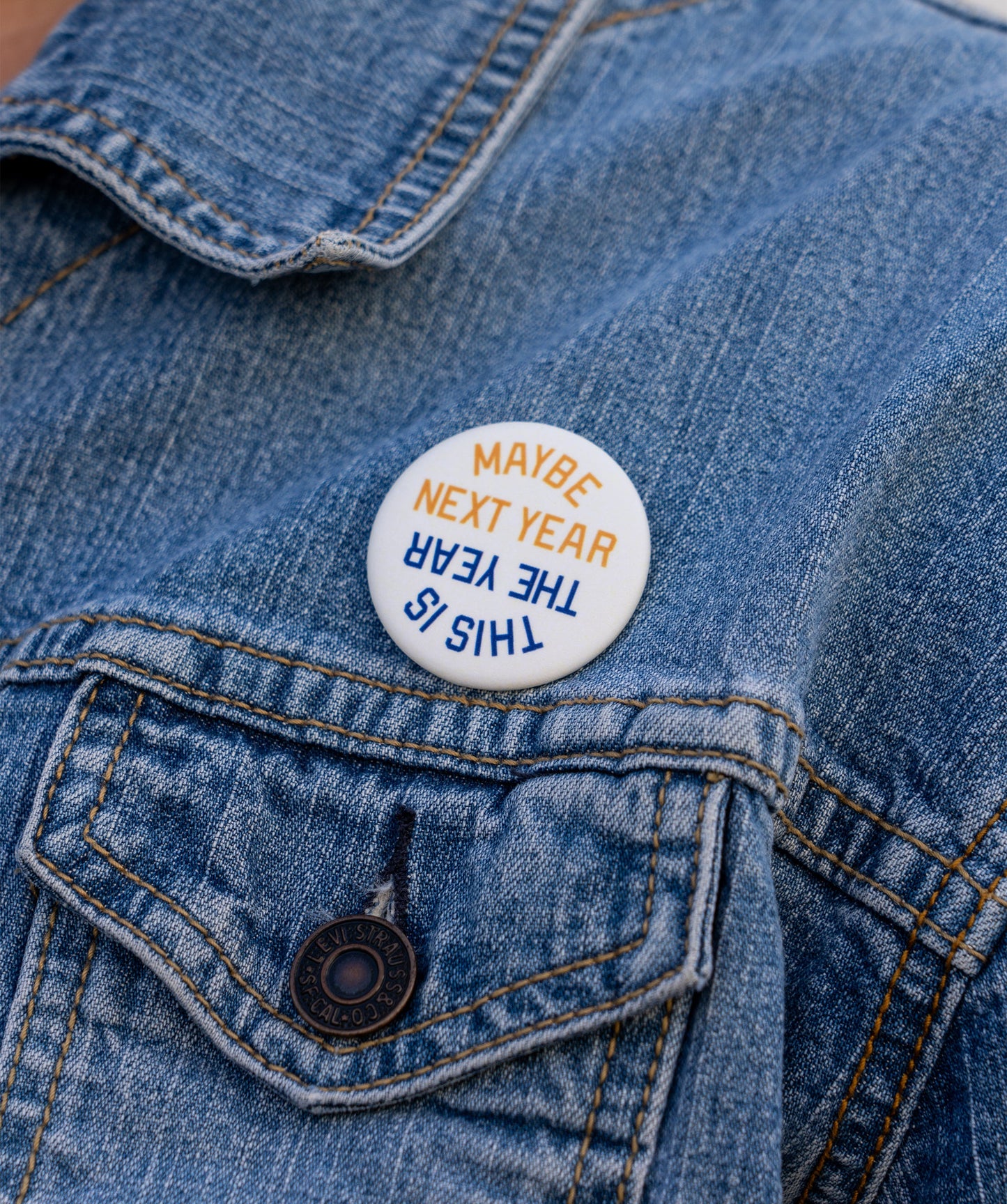 This Is The Year / Maybe Next Year Pin