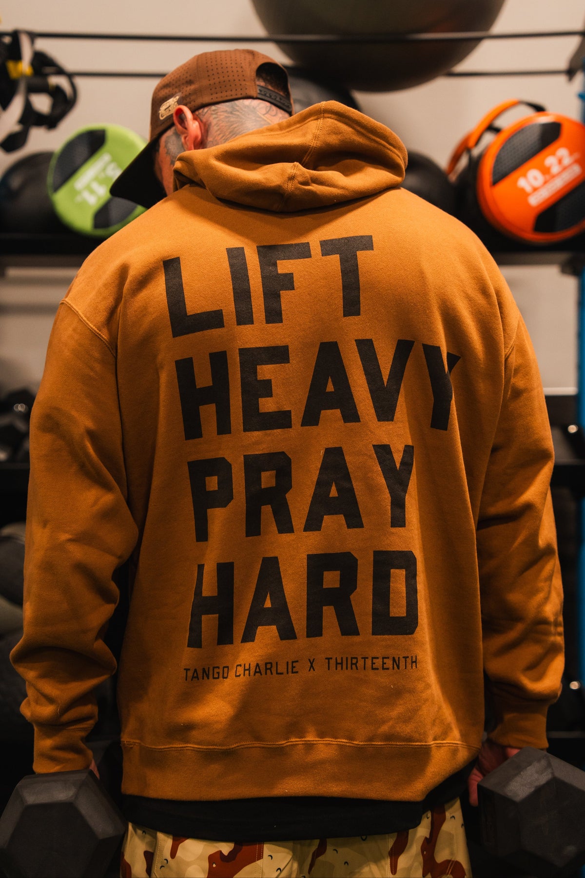 Lift Heavy. Pray Hard. - Hoodie