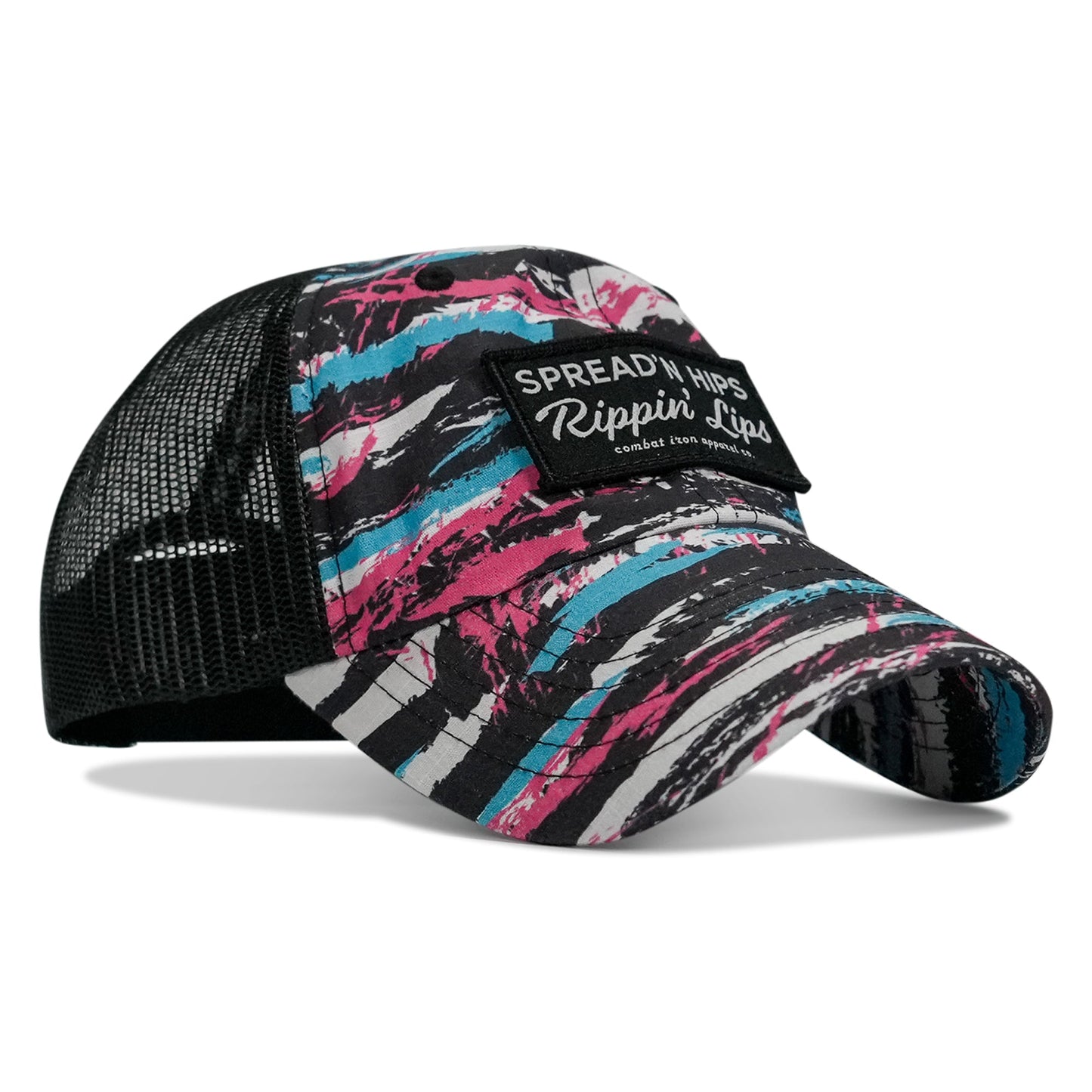 Spreadin' Hips and Rippin' Lips Patch Ripstop Snapback