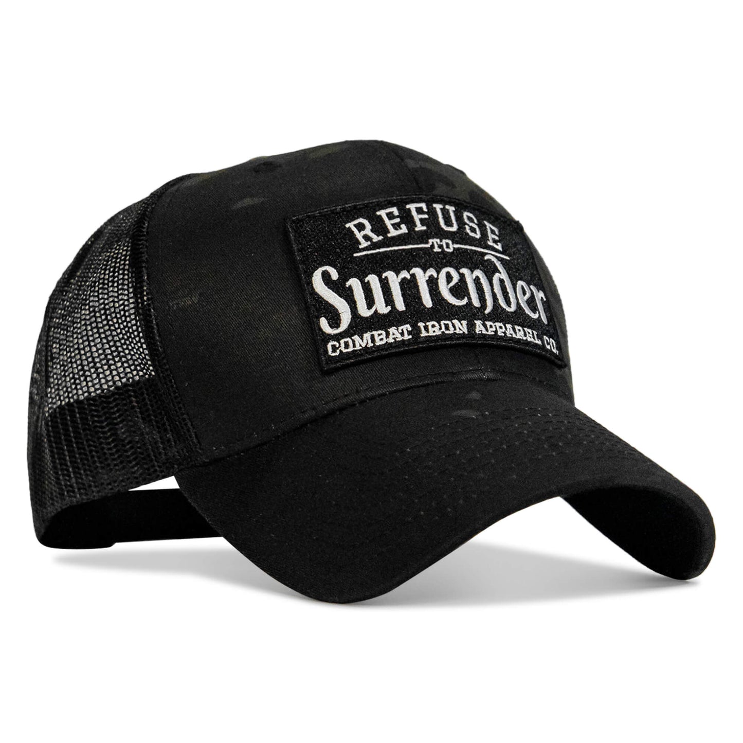 Refuse To Surrender B/W Patch Snapback Hat