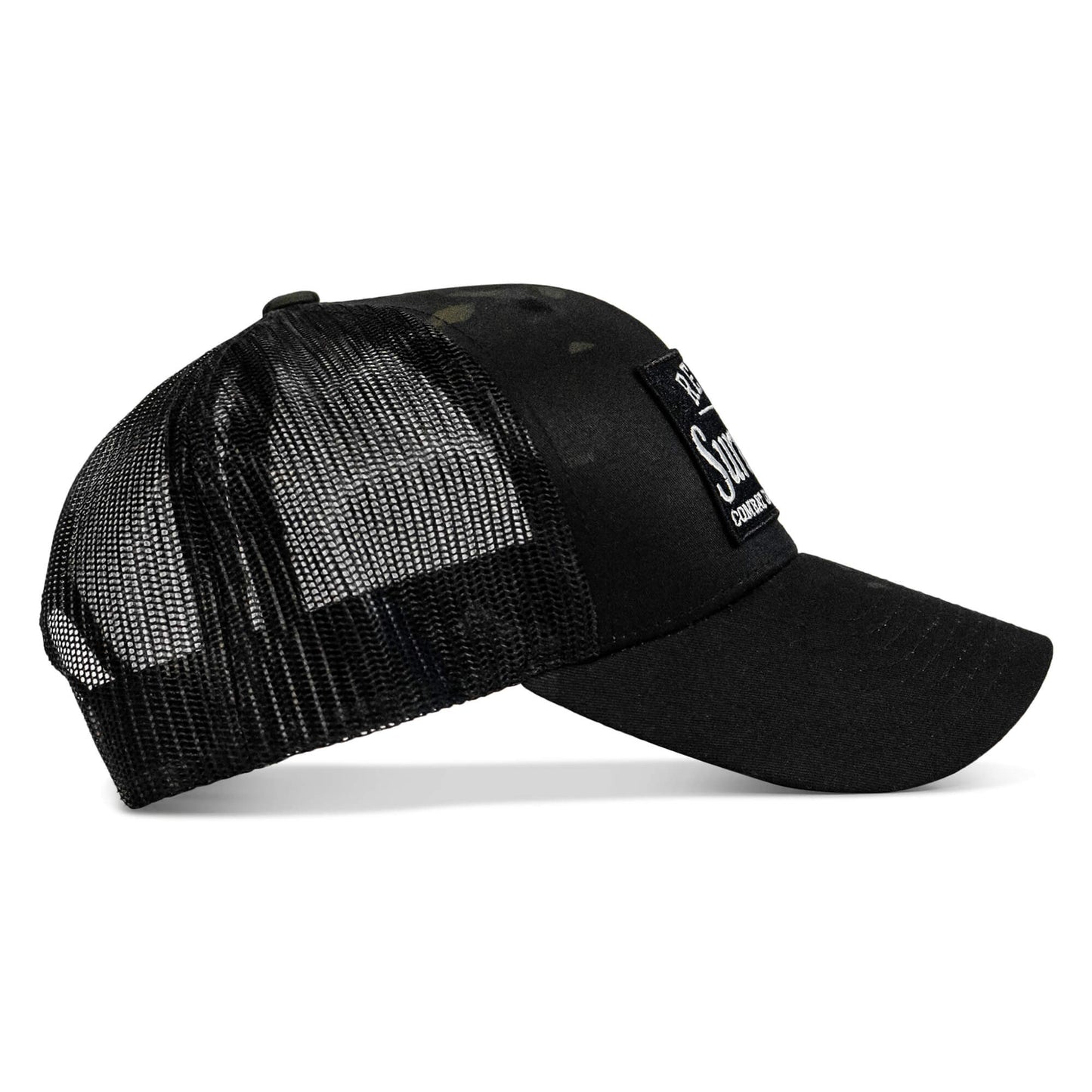 Refuse To Surrender B/W Patch Snapback Hat