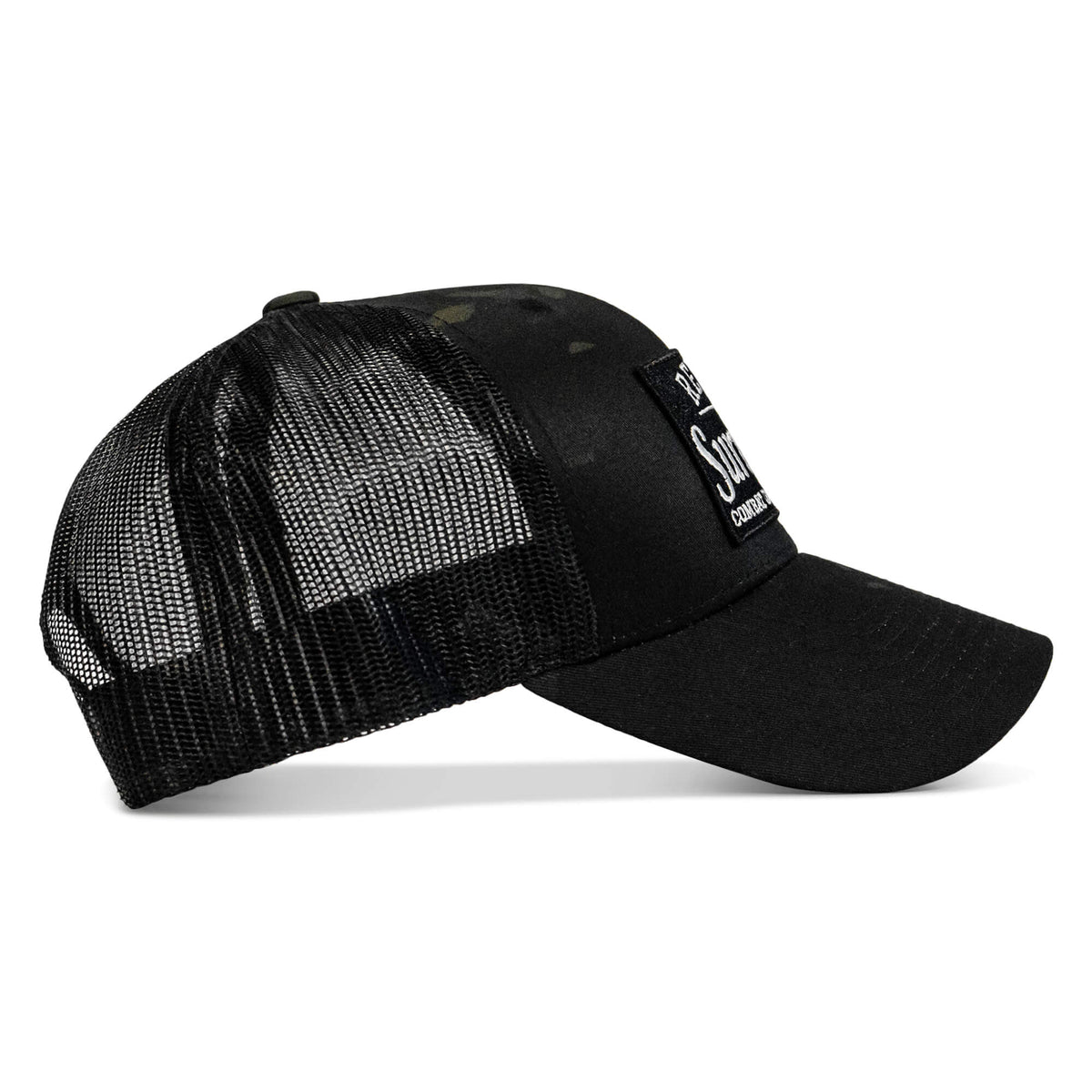Refuse To Surrender B/W Patch Snapback Hat