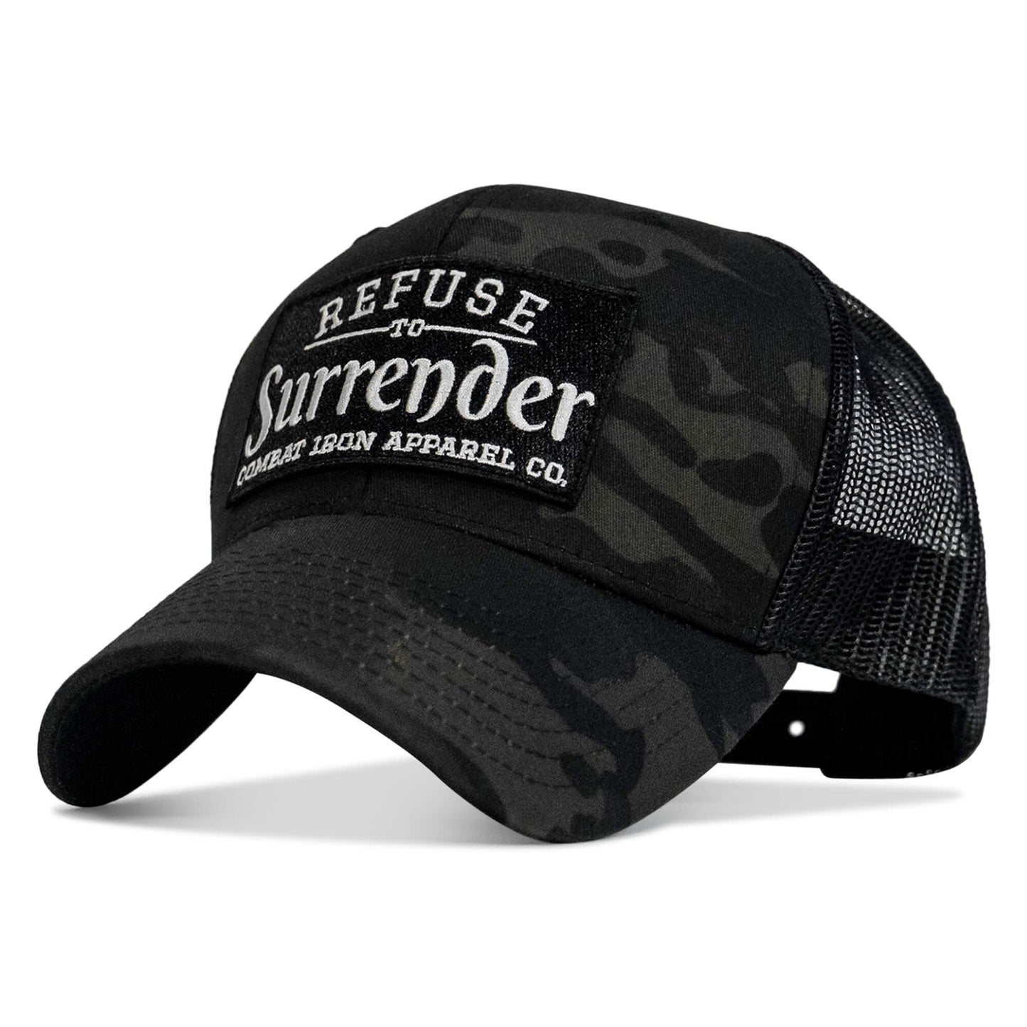 Refuse To Surrender B/W Patch Snapback Hat