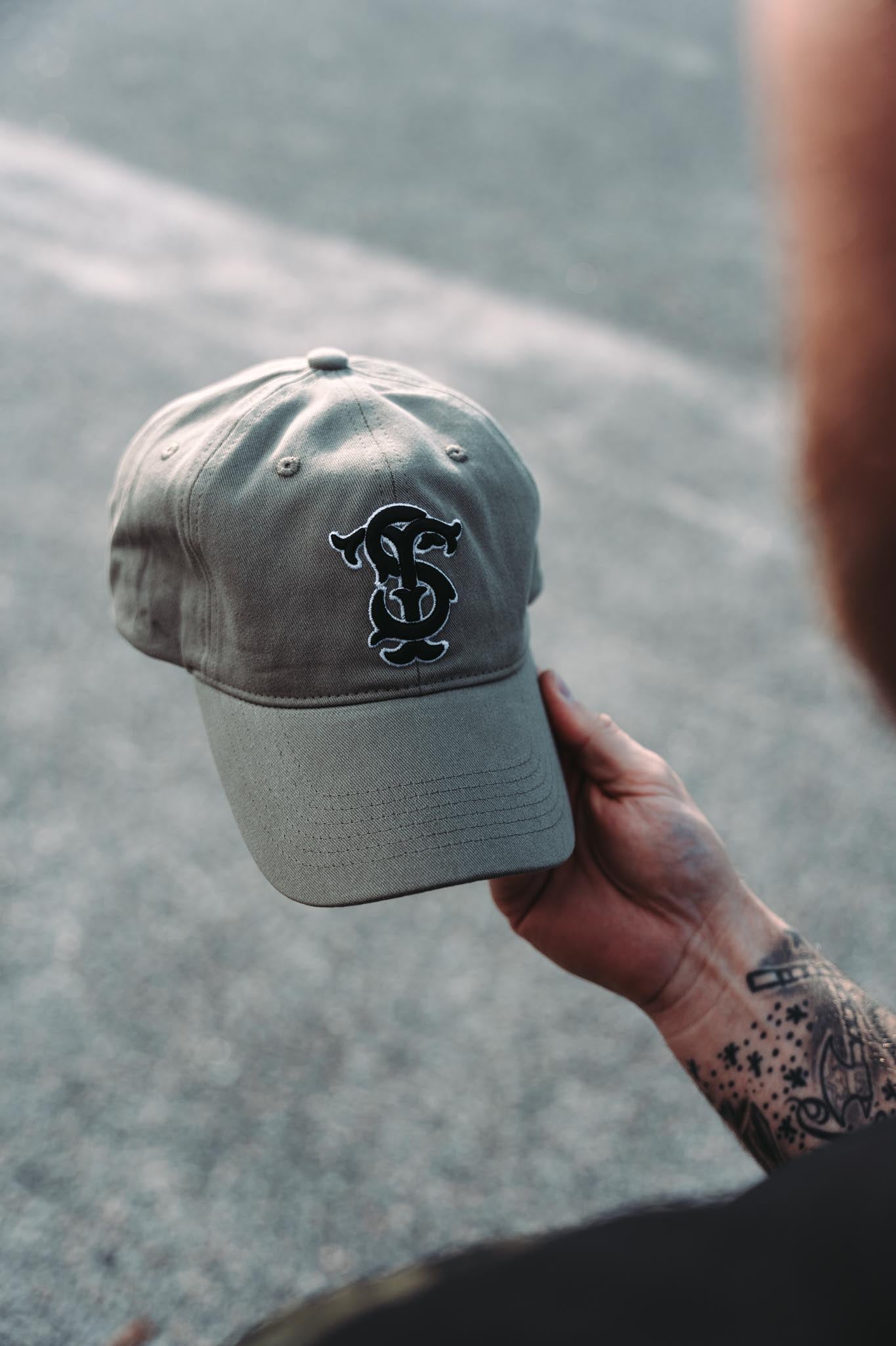 ST Team Hat - Light Olive