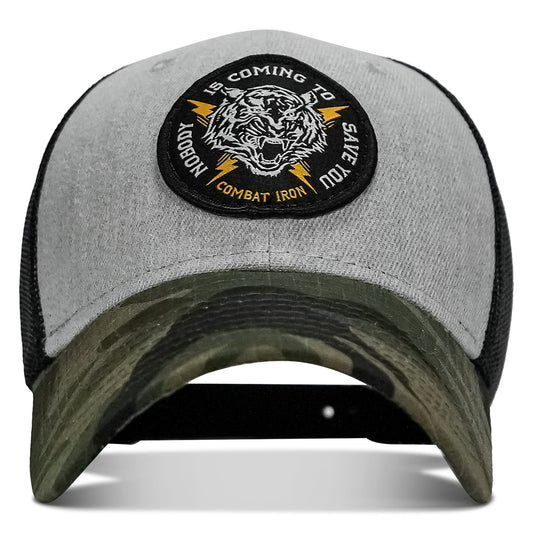 Nobody Is Coming To Save You Patch Snapback Hat