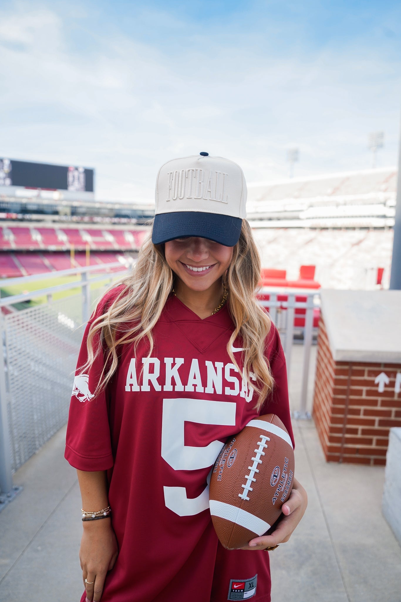 FOOTBALL - Neutral Vintage Trucker Hat