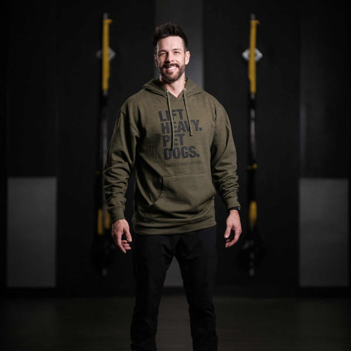 Lift Heavy. Pet Dogs. - Hoodie