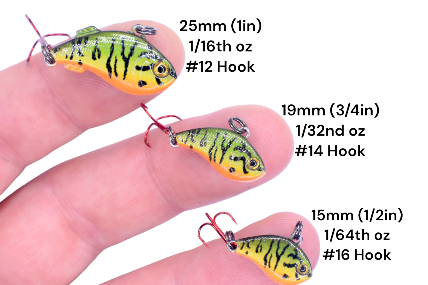 K-RIP FIRETIGER MINI VIBE BAIT