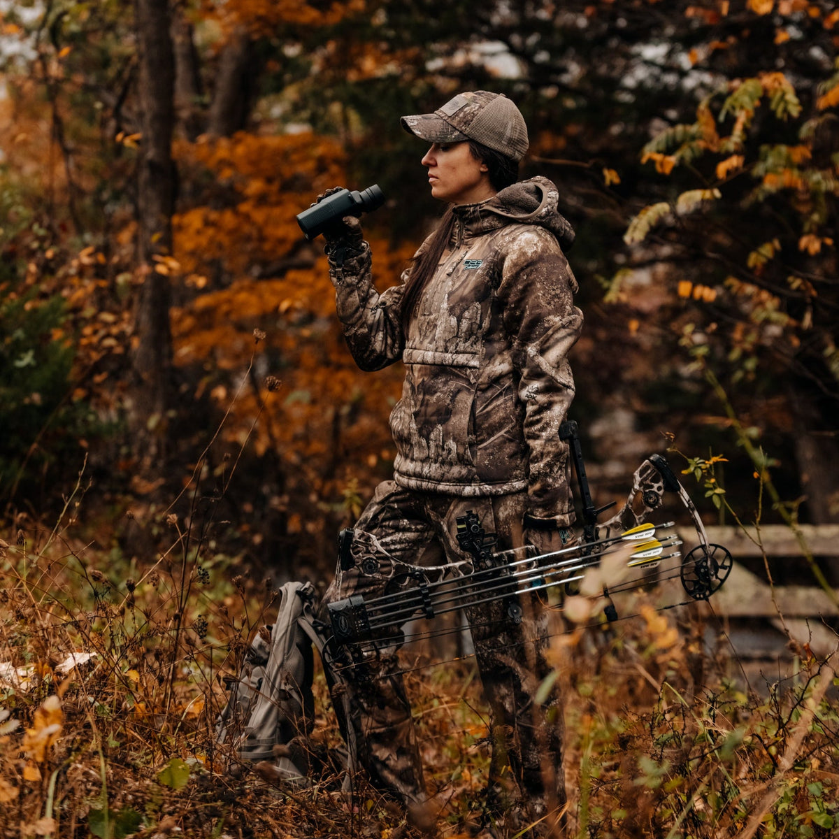 Breanna 3.0 Sherpa Lined Hunting Camo Bib