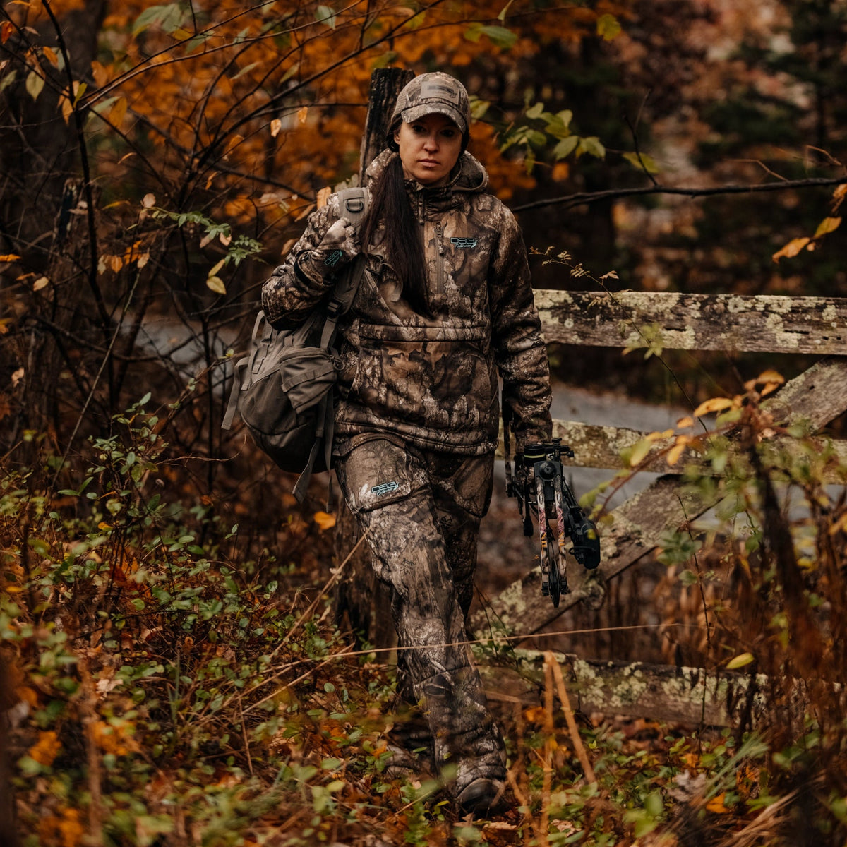 Breanna 3.0 Sherpa Lined Hunting Camo Pullover
