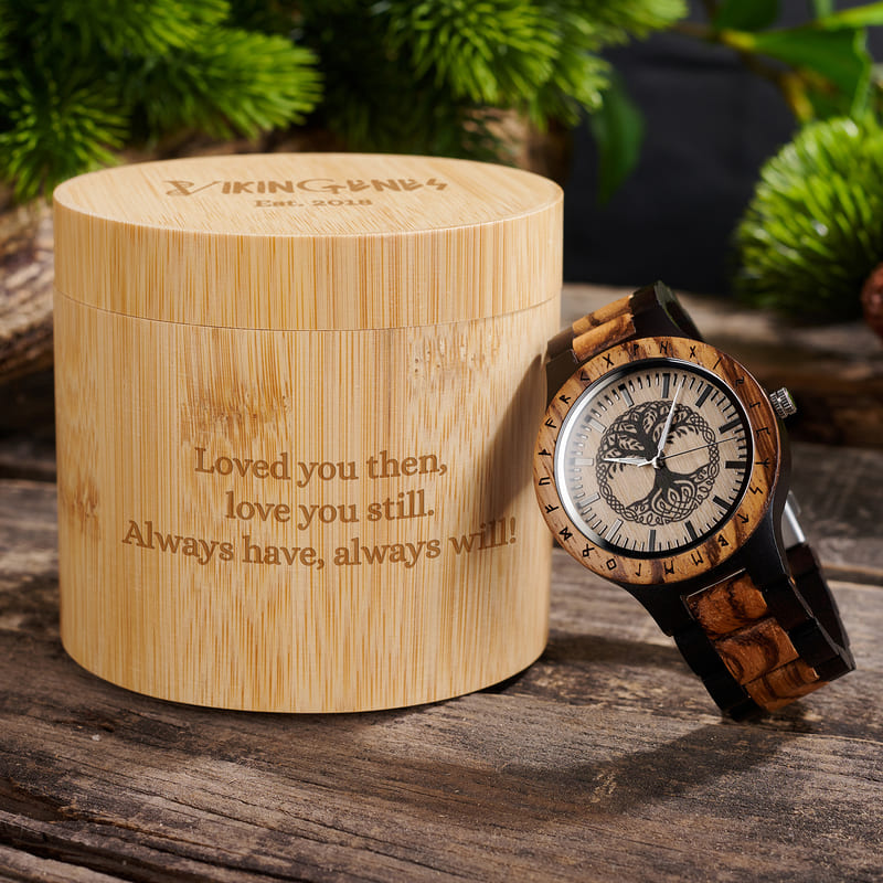 Personalized Tree Of Life Handmade Wooden Watch