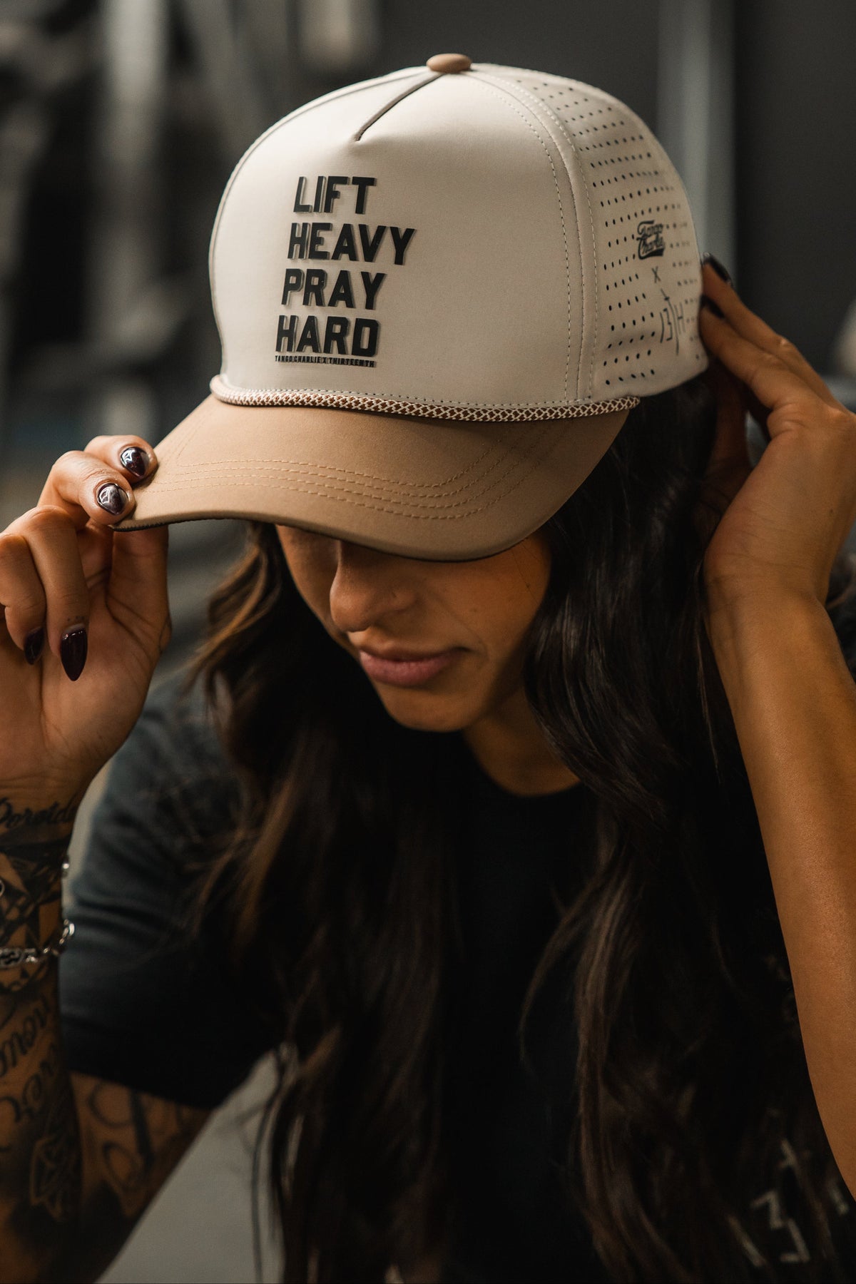 Lift Heavy. Pray Hard. Hydro - Snapback Hat