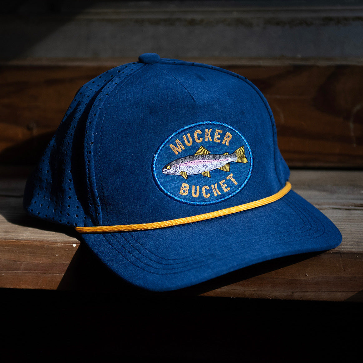 Rainbow Trout Blue Bucket
