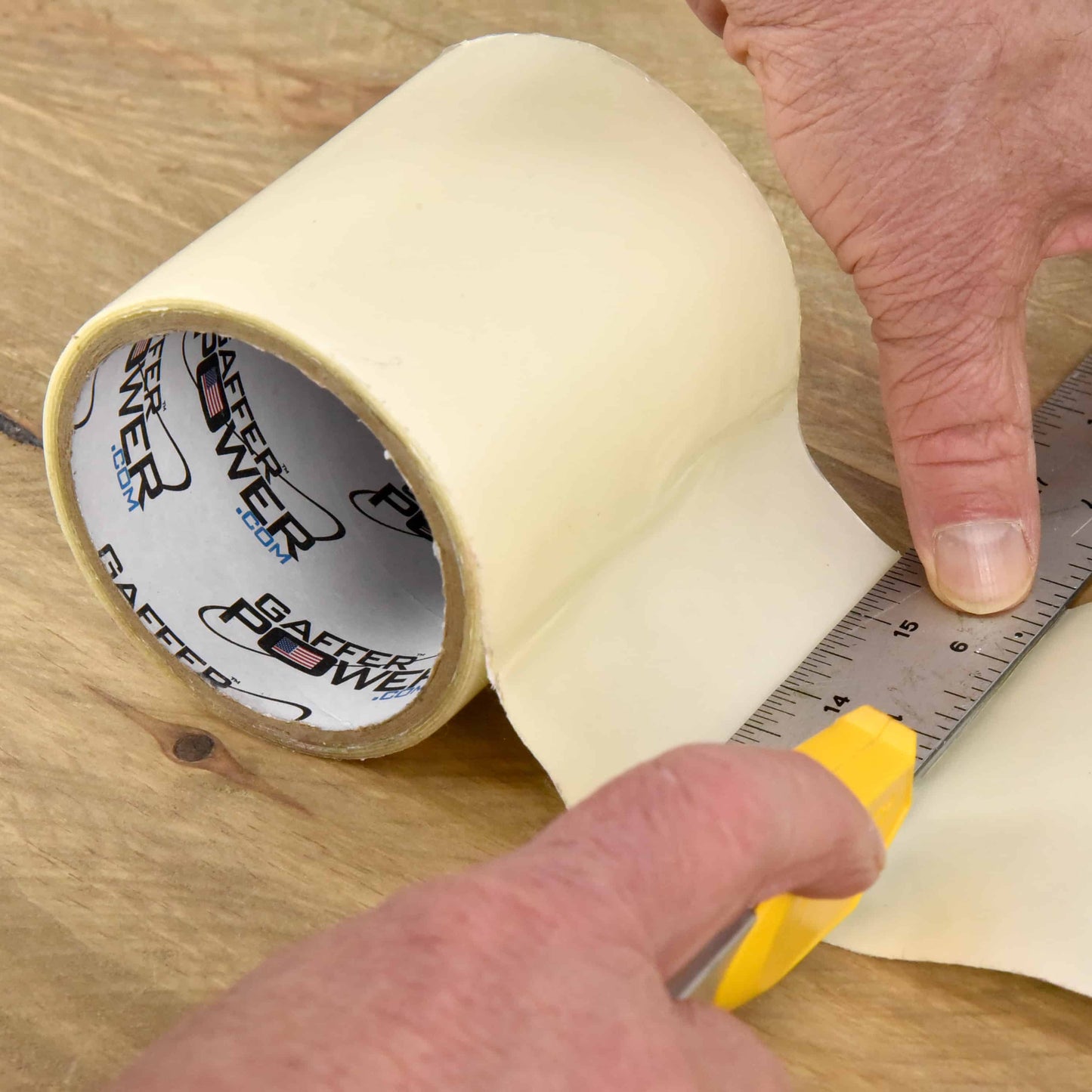 Patch & Shield Power Tape Clear - All Weather Patch Tape - 4" X 5 ft