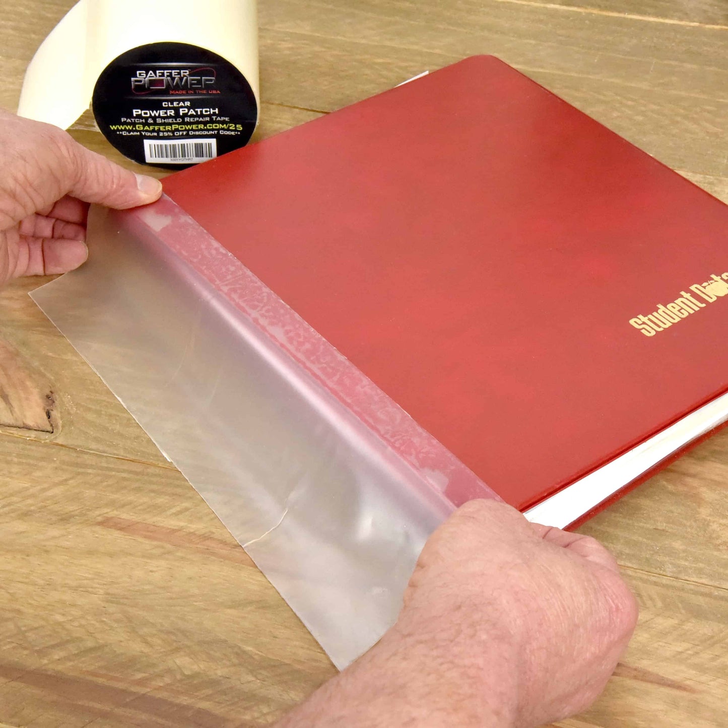 Patch & Shield Power Tape Clear - All Weather Patch Tape - 4" X 5 ft