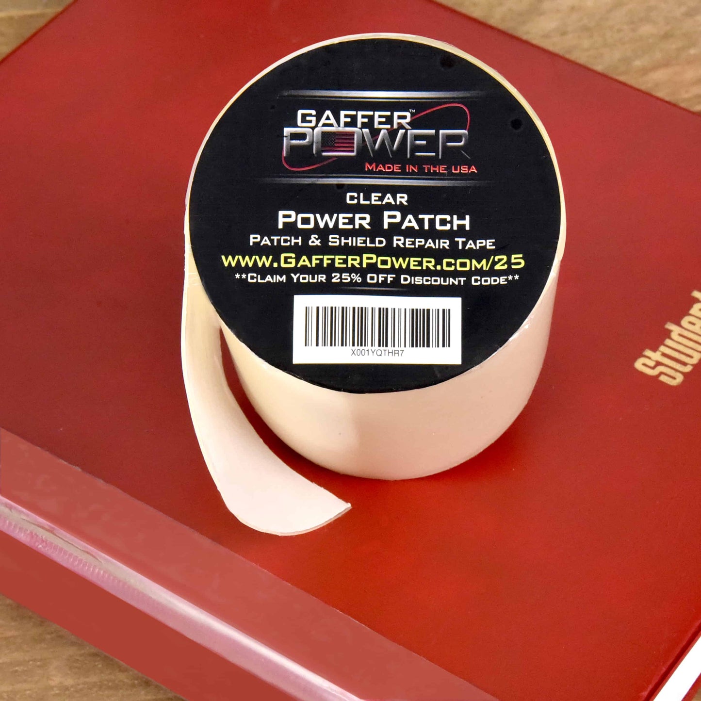Patch & Shield Power Tape Clear - All Weather Patch Tape - 4" X 5 ft