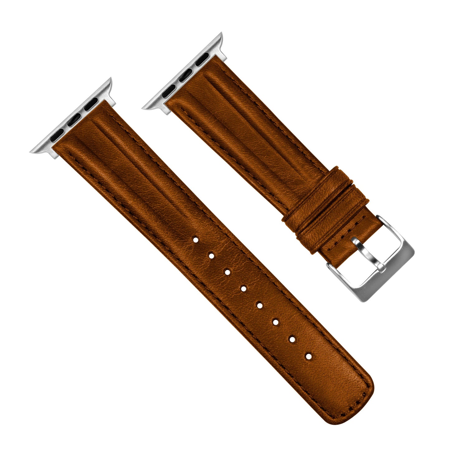 Apple Watch Caramel Brown Classic Horween® Leather Watch Band