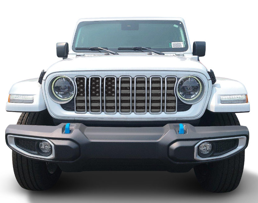 Black Out Collection American Flag Grille Inserts