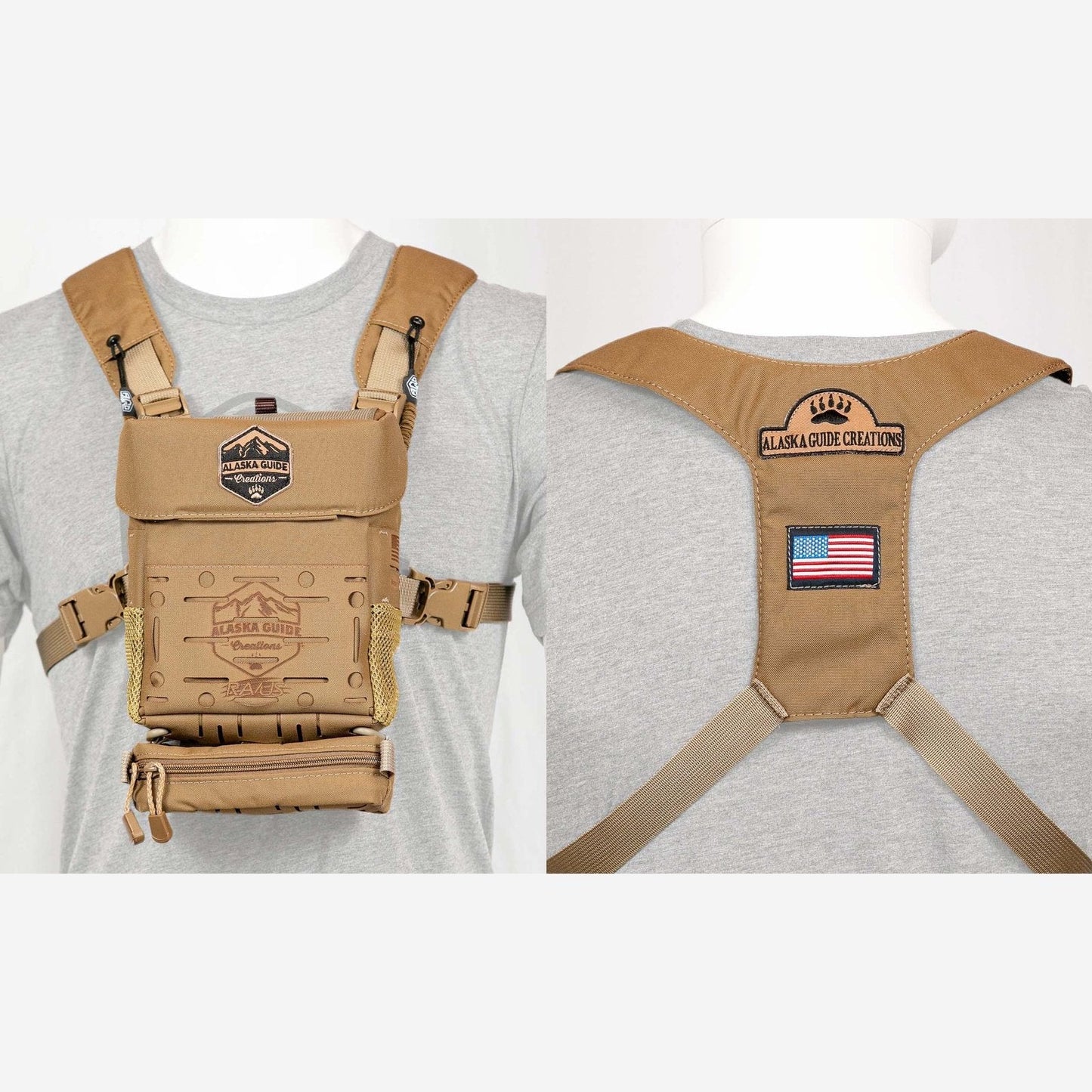 RAVUS Magnetic - Modular Binocular Harness Pack