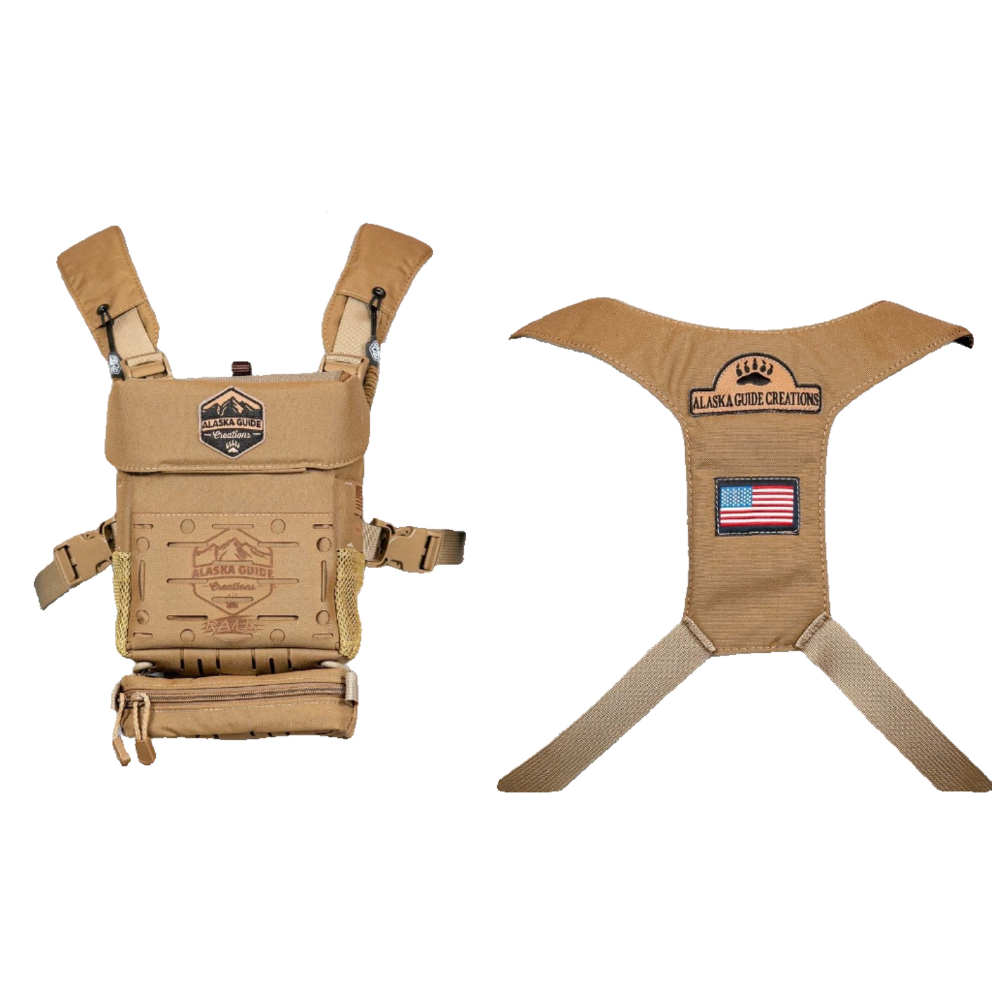RAVUS Magnetic - Modular Binocular Harness Pack