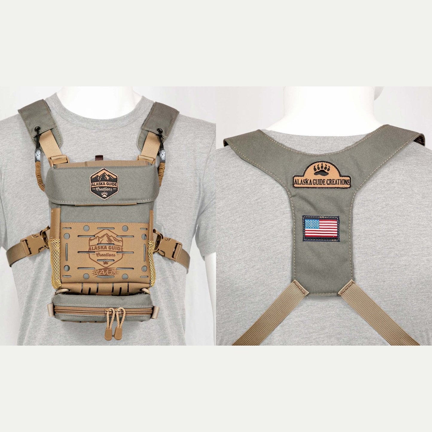RAVUS Magnetic - Modular Binocular Harness Pack