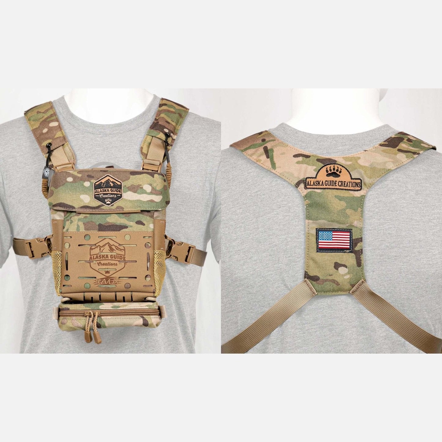 RAVUS Magnetic - Modular Binocular Harness Pack