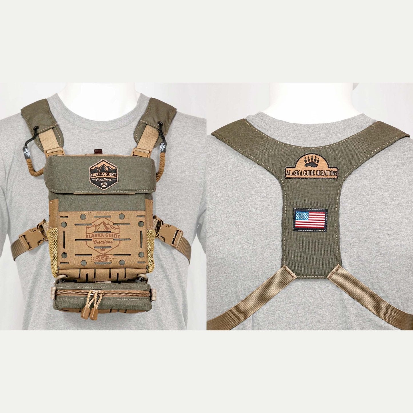 RAVUS Magnetic - Modular Binocular Harness Pack